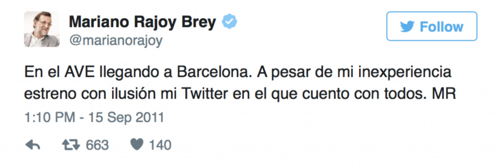 tuit Rajoy